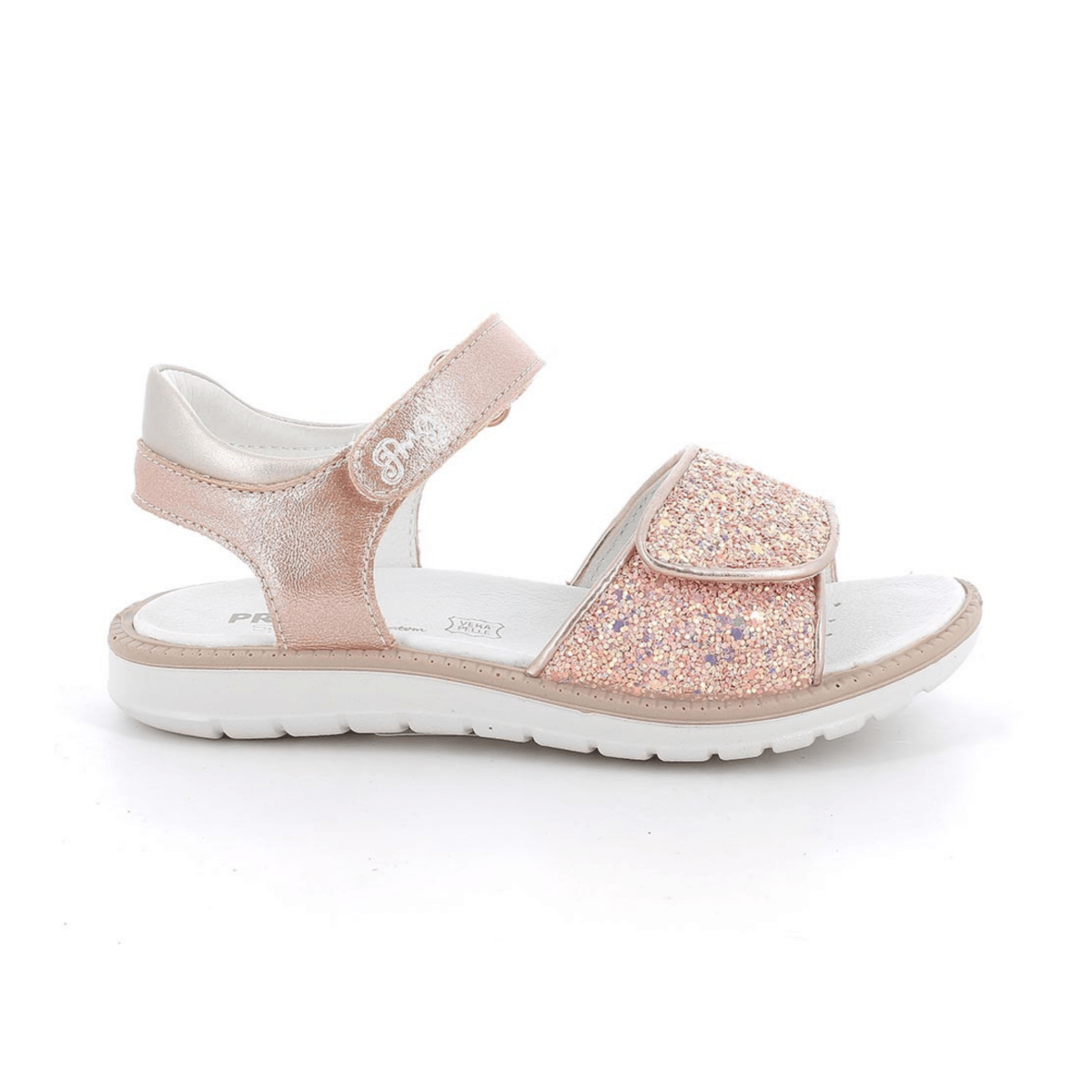 Primigi Girls (Sizes 26 - 30) Beige/Pink Glitter - 1107849 - Tip Top Shoes of New York