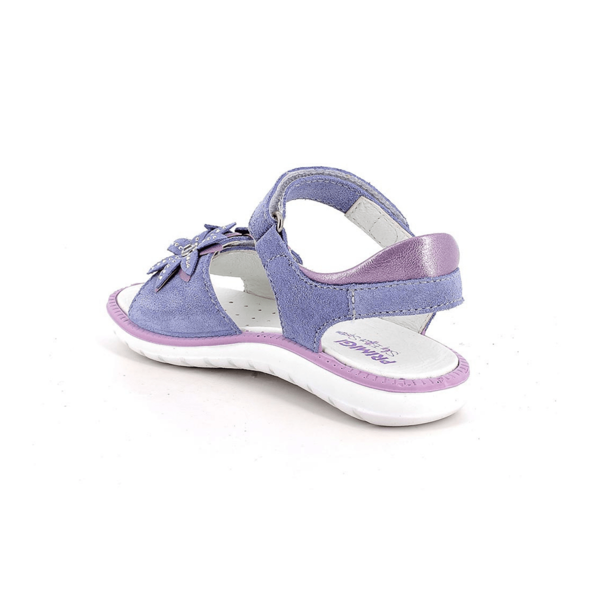 Primigi Girls (Sizes 26 - 30) Violet/Light Blue Flower - 1107918 - Tip Top Shoes of New York