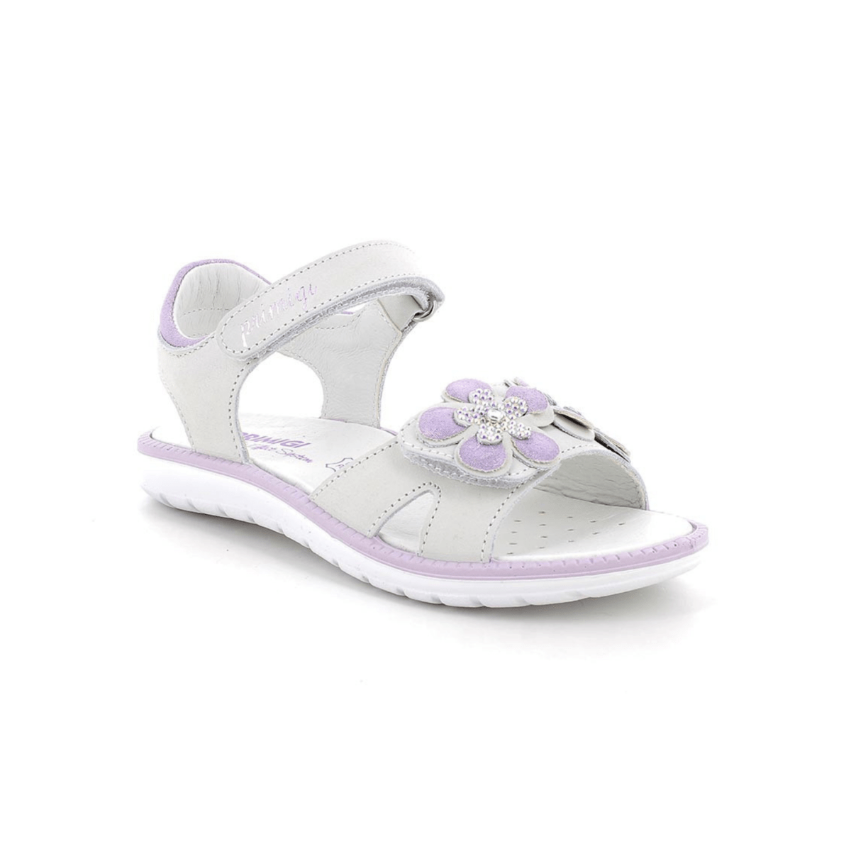 Primigi Girls' (Sizes 27 - 30) Shimmer Flower Purple/White - 1094664 - Tip Top Shoes of New York