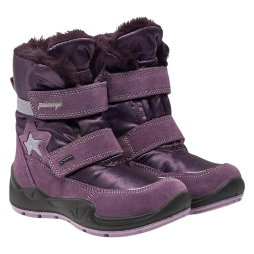 Primigi Girl's (Sizes 28 - 30) 6878566 Purple/Metallic Star Gore - Tex Boot - 1088192 - Tip Top Shoes of New York