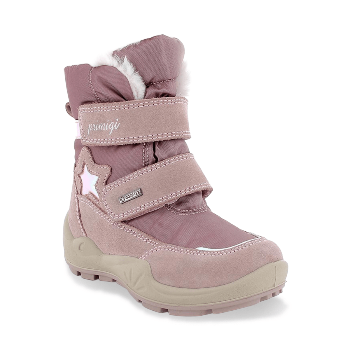 Primigi Girls' (Sizes 28 - 30) 8881533 Pink/Metallic Star Gore - Tex - 1101178 - Tip Top Shoes of New York