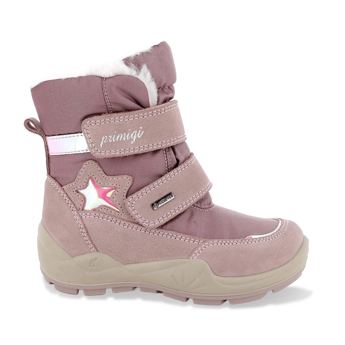 Primigi Girls' (Sizes 31 - 32) 8881533 Pink/Metallic Star Gore - Tex - 1101190 - Tip Top Shoes of New York