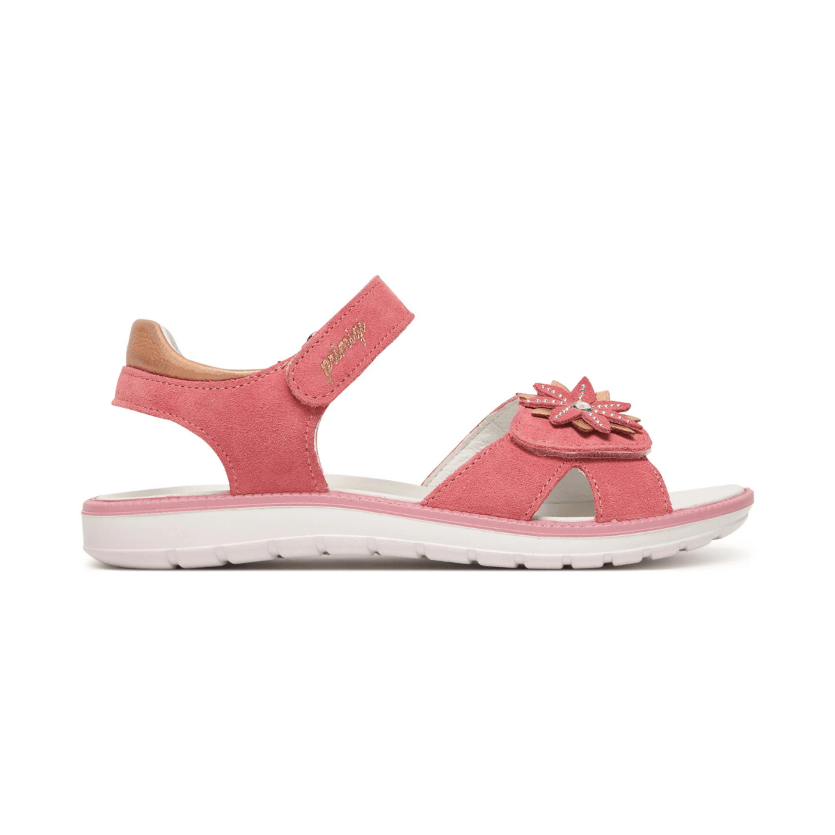 Primigi Girls (Sizes 31 - 32) Coral/Hot Pink Flower - 1107910 - Tip Top Shoes of New York