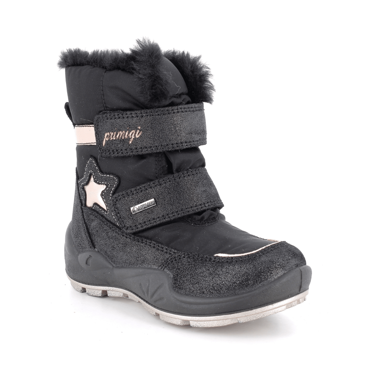 Primigi Girls (Sizes 31-35) 2379100 Black/Gold Star Gore-Tex - 1113260 - Tip Top Shoes of New York