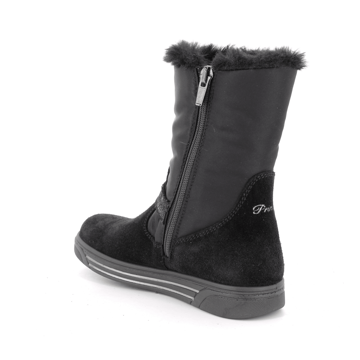 Primigi Girls (Sizes 32-35) 2368311 Black Suede/Nylon Gore-Tex - 1113235 - Tip Top Shoes of New York