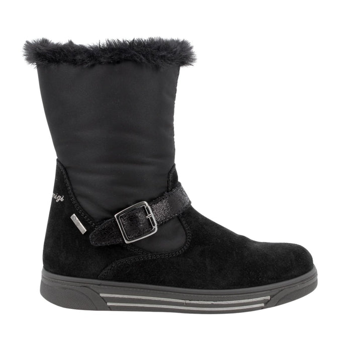 Primigi Girl's (Sizes 32 - 35) 6865811 Black Suede/Nylon Gore - Tex Boot - 1088161 - Tip Top Shoes of New York