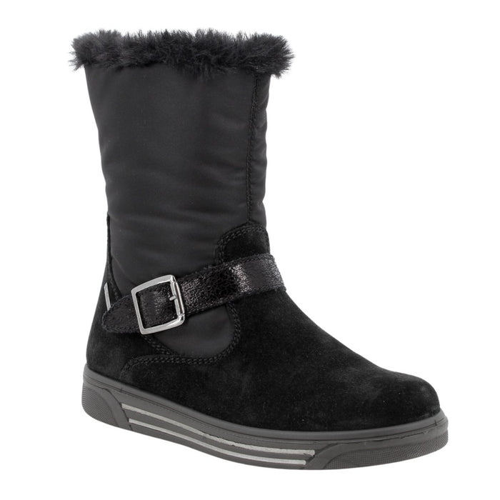 Primigi Girl's (Sizes 32 - 35) 6865811 Black Suede/Nylon Gore - Tex Boot - 1088161 - Tip Top Shoes of New York