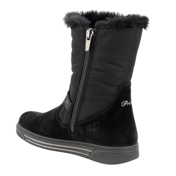 Primigi Girl's (Sizes 32 - 35) 6865811 Black Suede/Nylon Gore - Tex Boot - 1088161 - Tip Top Shoes of New York