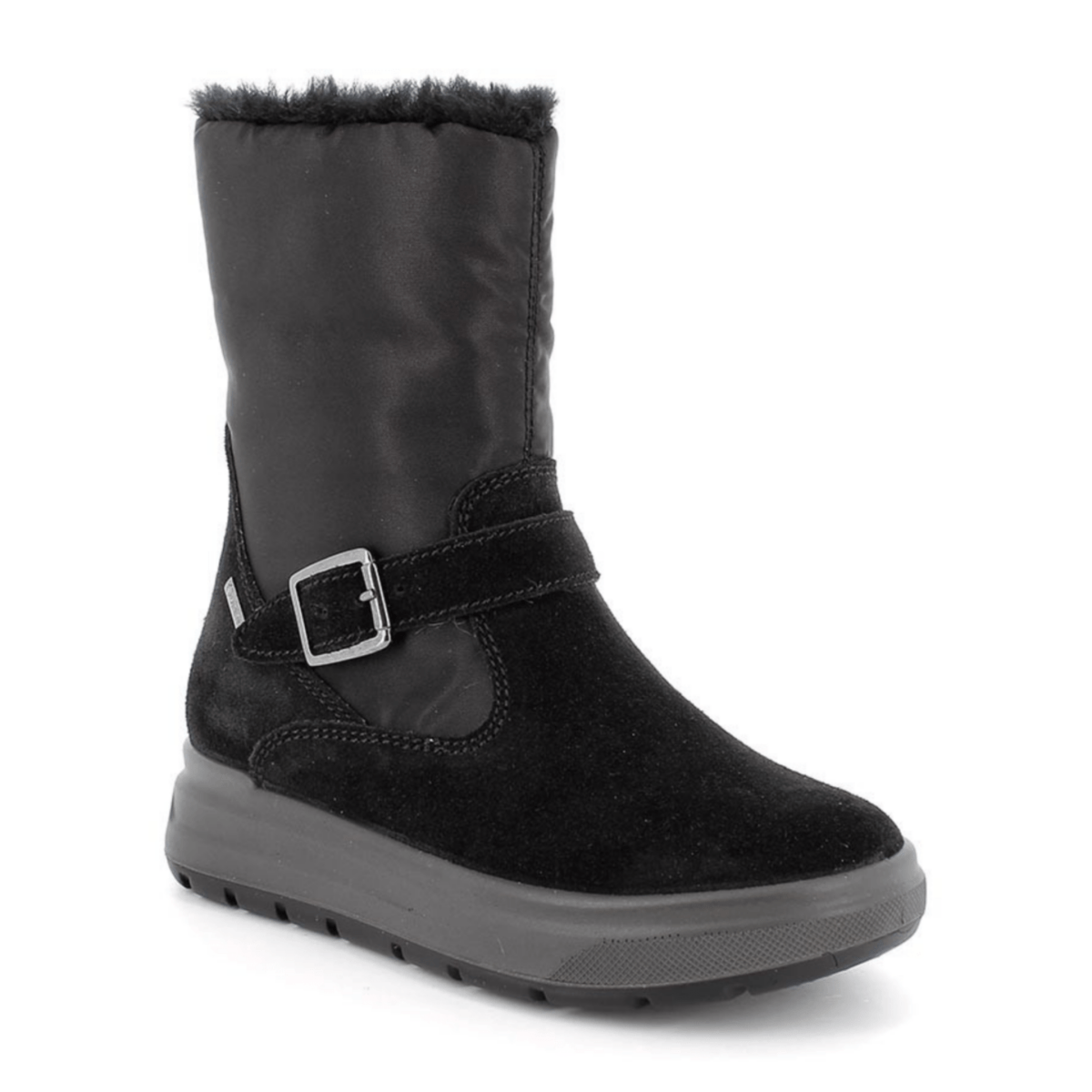 Primigi Girls' (Sizes 32 - 35) 8875211 Black Suede/Nylon Gore - Tex - 1101147 - Tip Top Shoes of New York