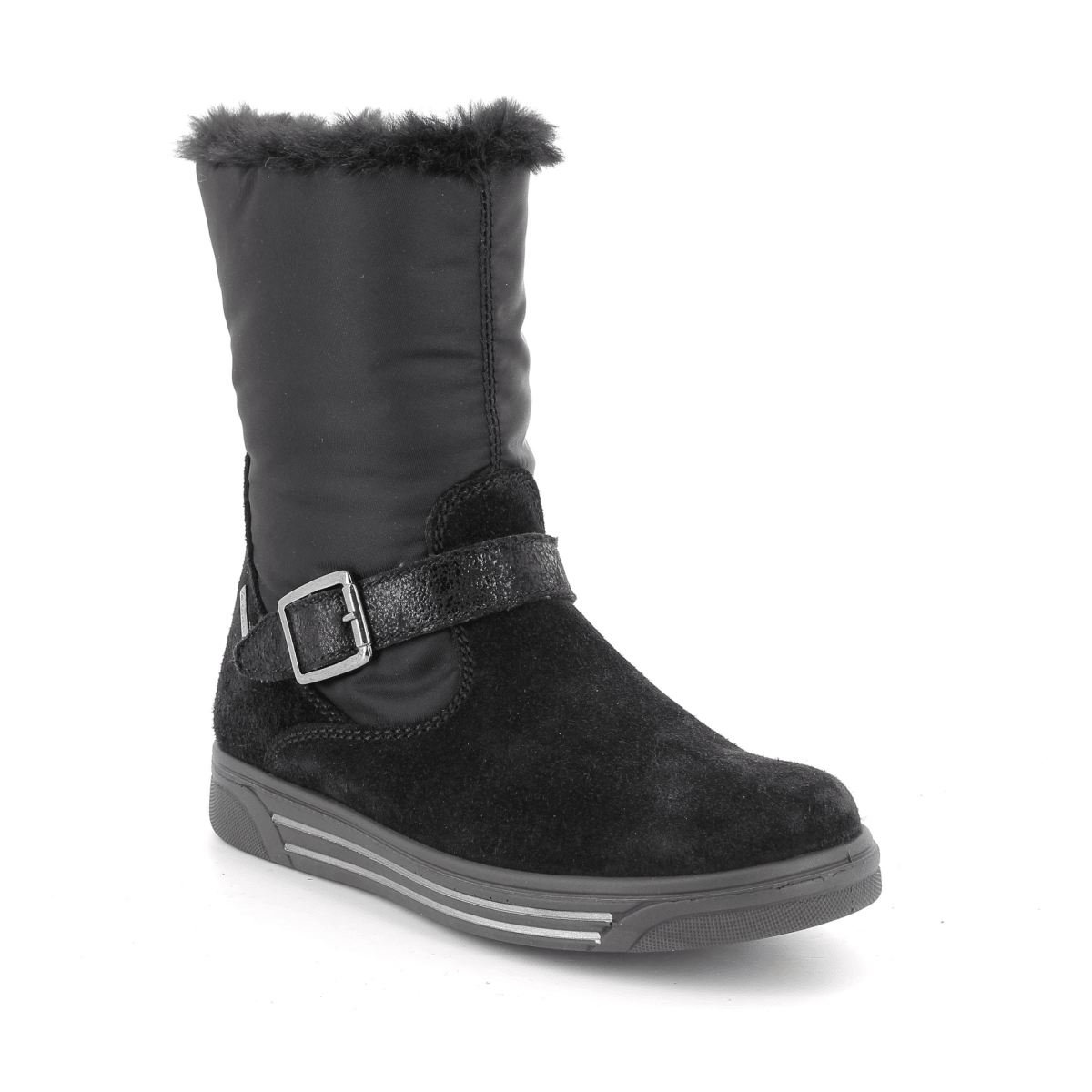 Primigi Girls (Sizes 36-39) 2368311 Black Suede/Nylon Gore-Tex - 1113239 - Tip Top Shoes of New York