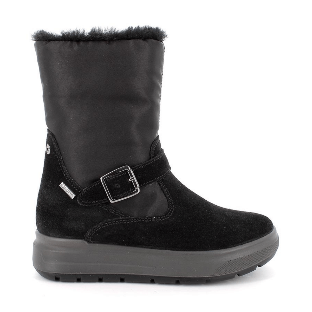 Primigi Girls' (Sizes 36 - 39) 8875211 Black Suede/Nylon Gore - Tex - 1101151 - Tip Top Shoes of New York