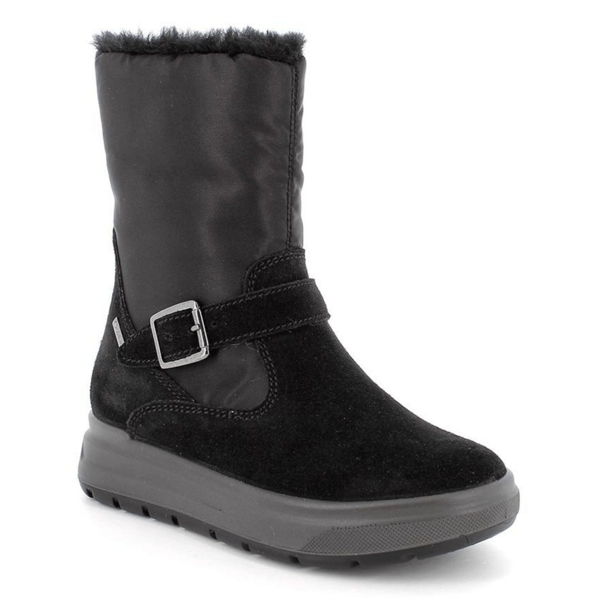 Primigi Girls' (Sizes 36 - 39) 8875211 Black Suede/Nylon Gore - Tex - 1101151 - Tip Top Shoes of New York