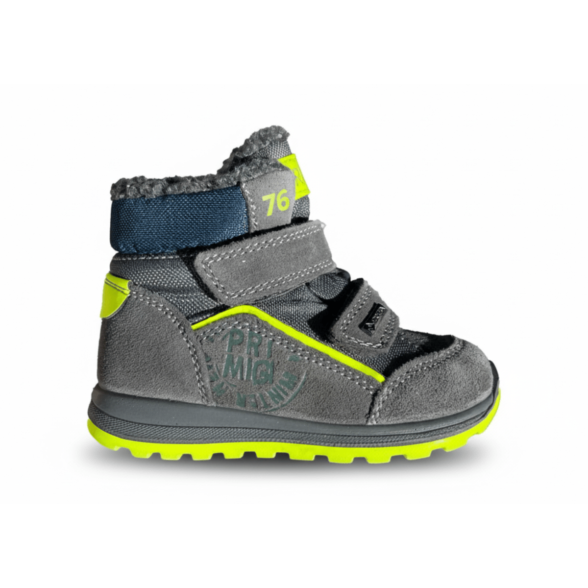 Primigi Toddlers Grey/Lime Gore - Tex Boot - 1052975 - Tip Top Shoes of New York