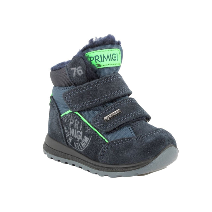 Primigi Toddler's Navy/Green Gore - Tex Boot - 1088127 - Tip Top Shoes of New York