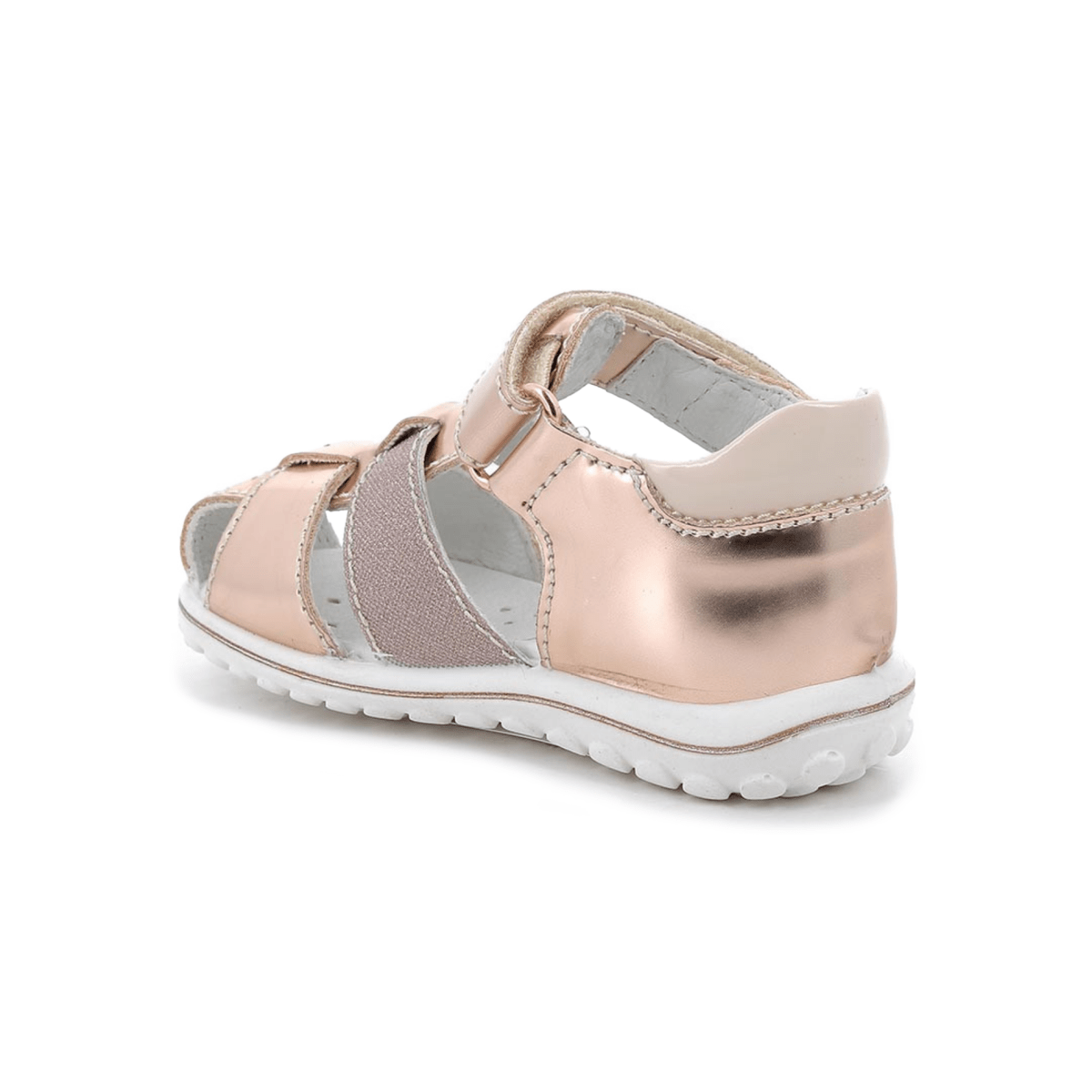 Primigi Toddlers' Shimmer Platinum Metallic Fisherman - 1094577 - Tip Top Shoes of New York