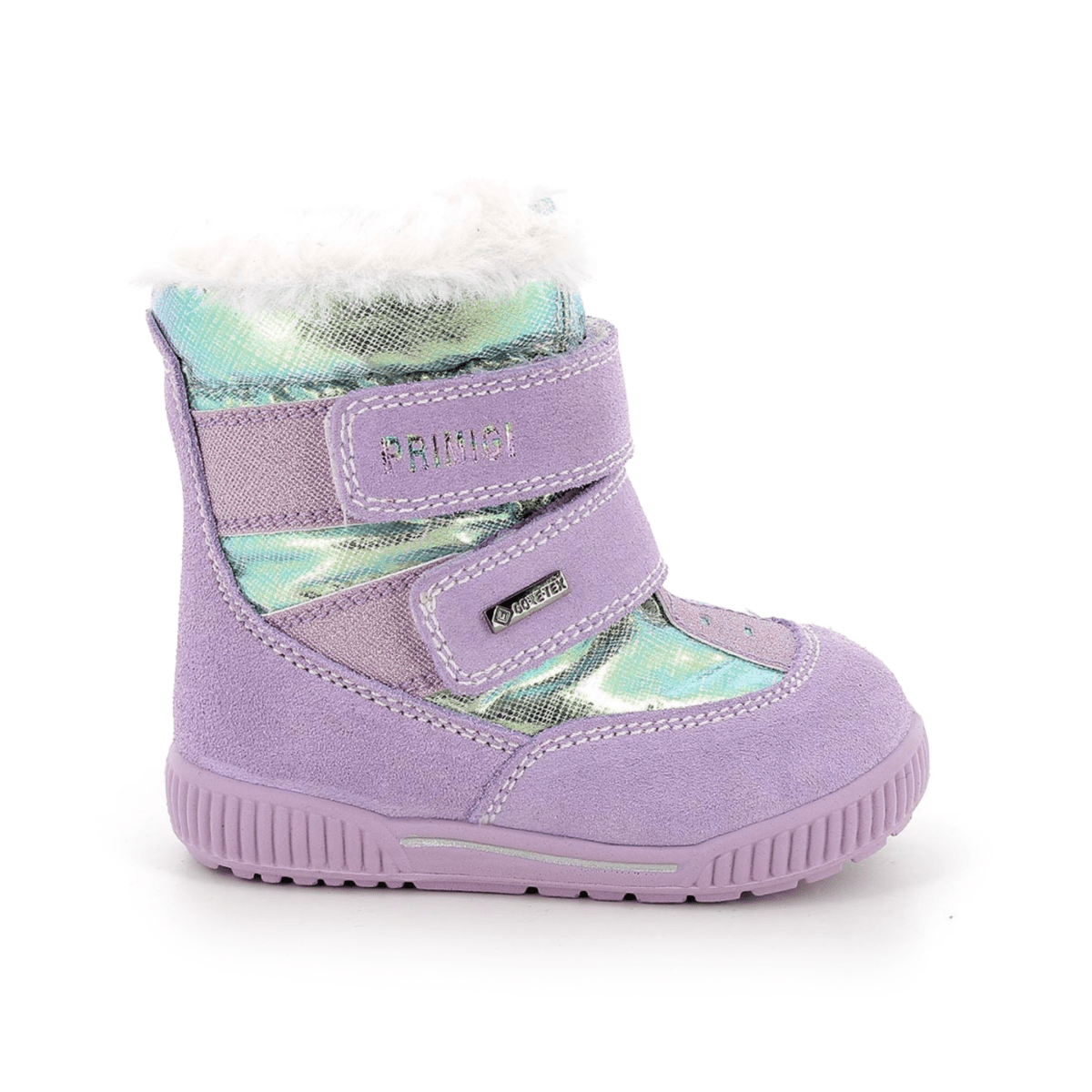 Primigi Toddlers' (Sizes 22 - 26) 8861100 Iridescent Green/Purple Suede Gore - Tex - 1101113 - Tip Top Shoes of New York