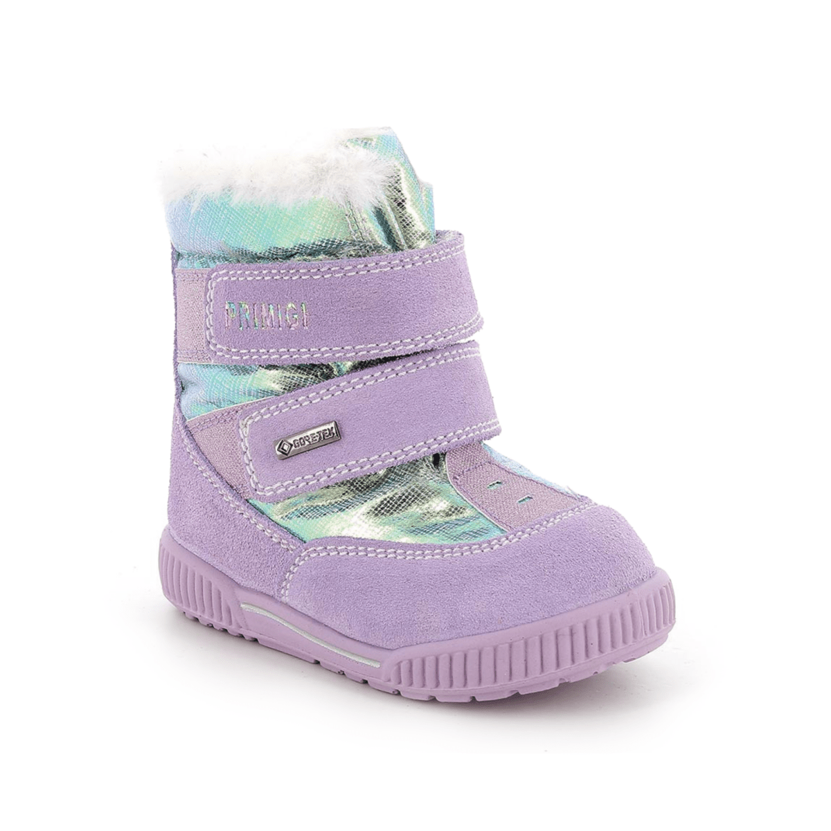 Primigi Toddlers' (Sizes 22 - 26) 8861100 Iridescent Green/Purple Suede Gore - Tex - 1101113 - Tip Top Shoes of New York
