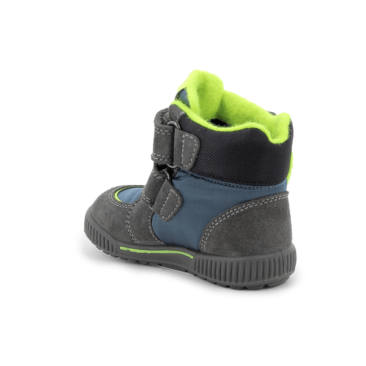 Primigi Toddlers' (Sizes 22 - 26) 8861411 Grey/Navy/Lime Suede Gore - Tex - 1101137 - Tip Top Shoes of New York