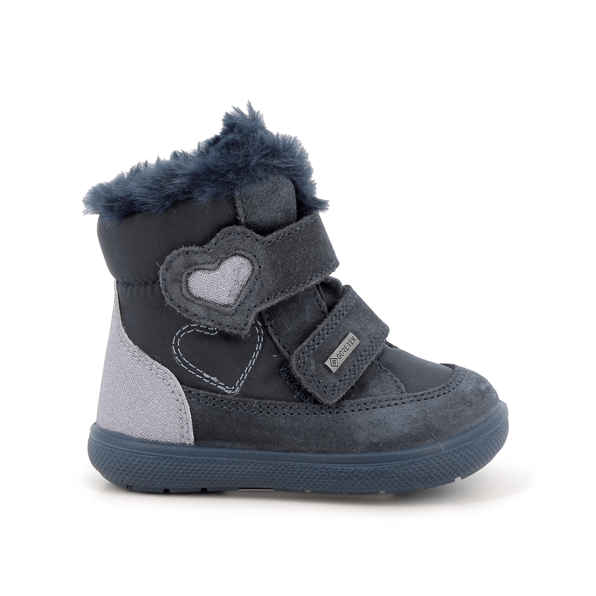 Primigi Toddlers (Sizes 22-27) 2350044 Navy/Pink Hearts Gore-Tex - 1113177 - Tip Top Shoes of New York