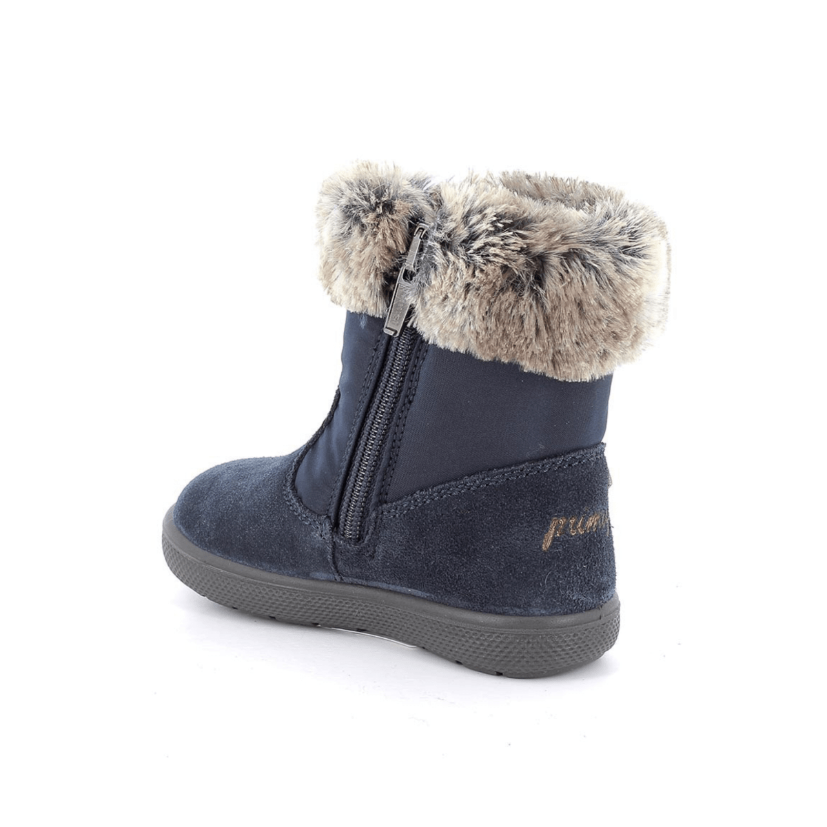 Primigi Toddlers' (Sizes 22 - 27) 8852822 Navy Suede/Pink Hearts Gore - Tex - 1101105 - Tip Top Shoes of New York