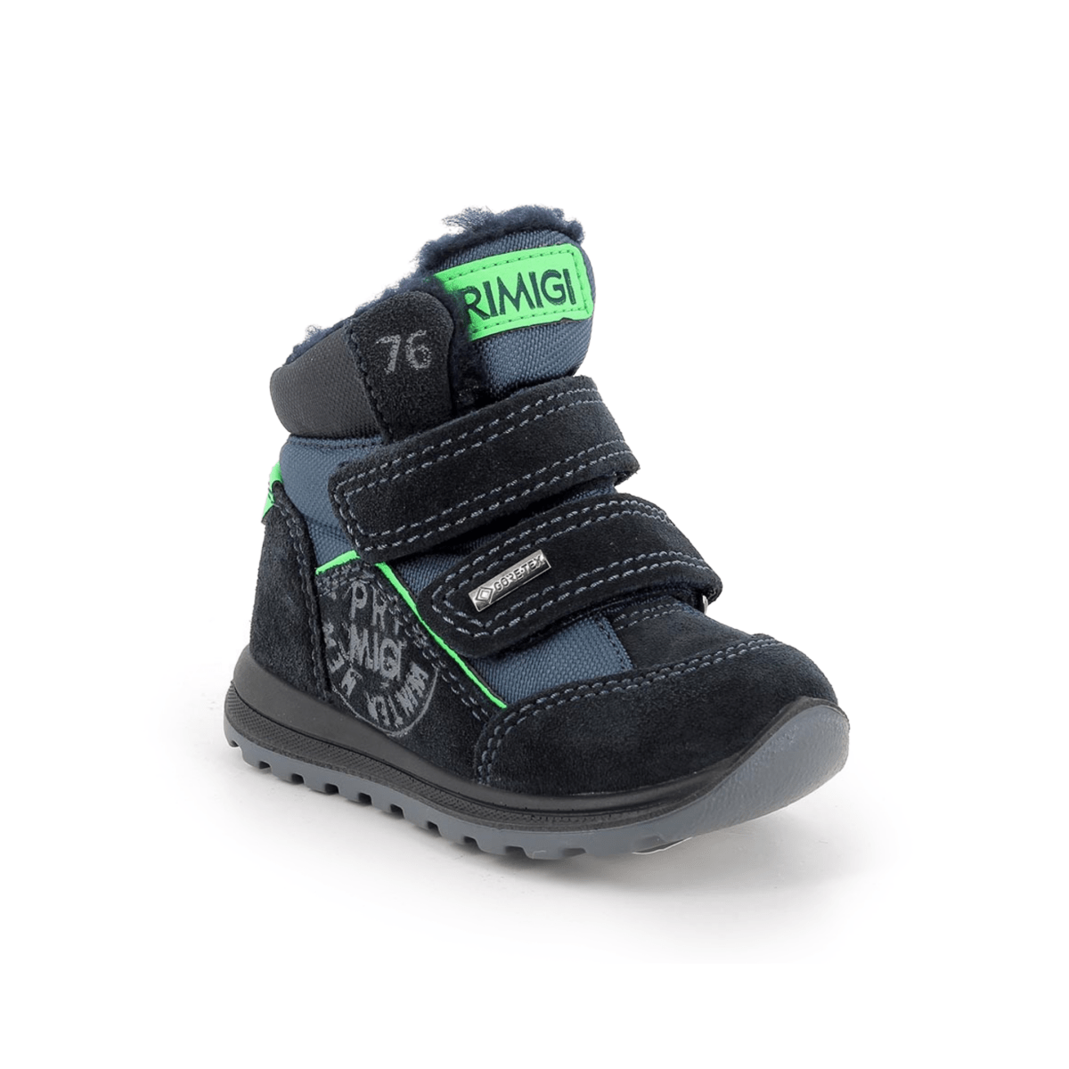 Primigi Toddlers' (Sizes 22 - 27) 8858511 Navy/Lime Gore - Tex - 1101121 - Tip Top Shoes of New York