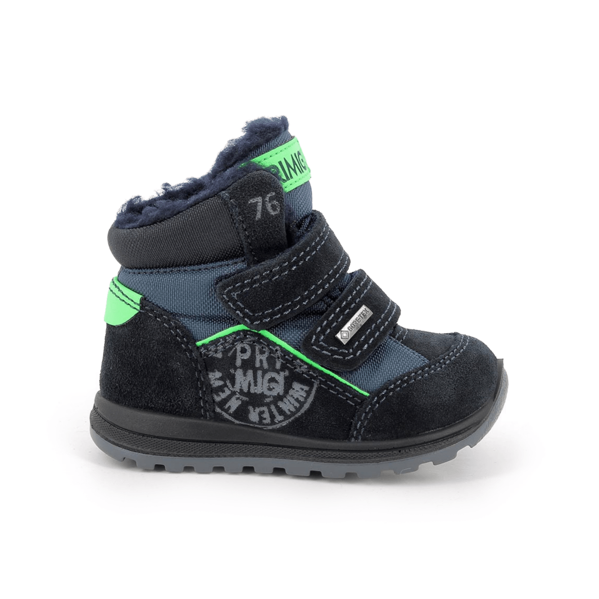 Primigi Toddlers' (Sizes 22 - 27) 8858511 Navy/Lime Gore - Tex - 1101121 - Tip Top Shoes of New York