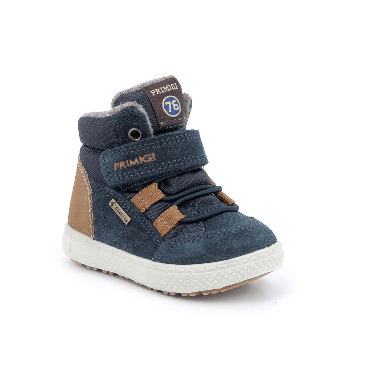 Primigi Toddlers (Sizes 23-27) 2352700 Gore-Tex Navy/Tan Wool - 1113226 - Tip Top Shoes of New York