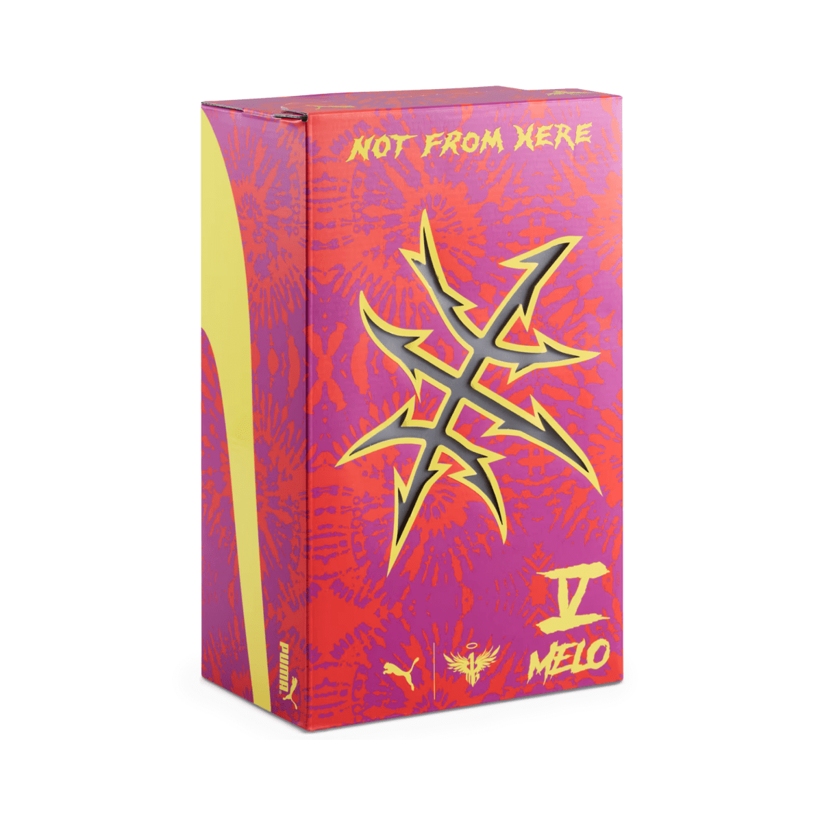 Puma Boys (Sizes 4 - 7) MB.05 Encore Crowd Surf PUMA Red/Magenta Gleam/Fluro Orange Pes - 1099431 - Tip Top Shoes of New York