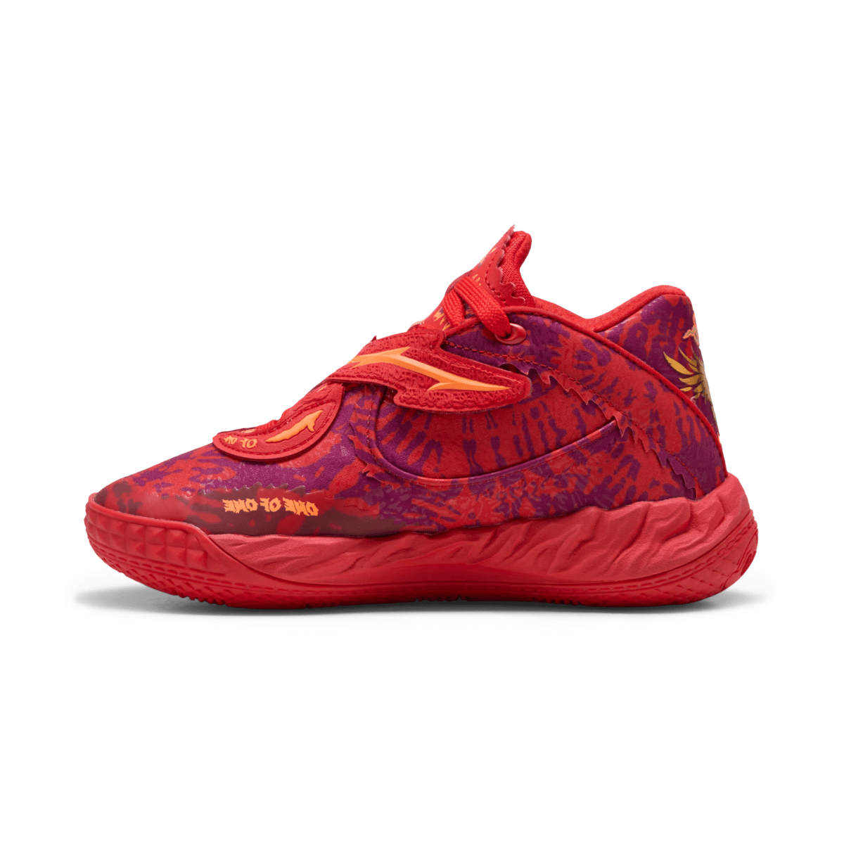 Puma Boys (Sizes 4 - 7) MB.05 Encore Crowd Surf PUMA Red/Magenta Gleam/Fluro Orange Pes - 1099431 - Tip Top Shoes of New York