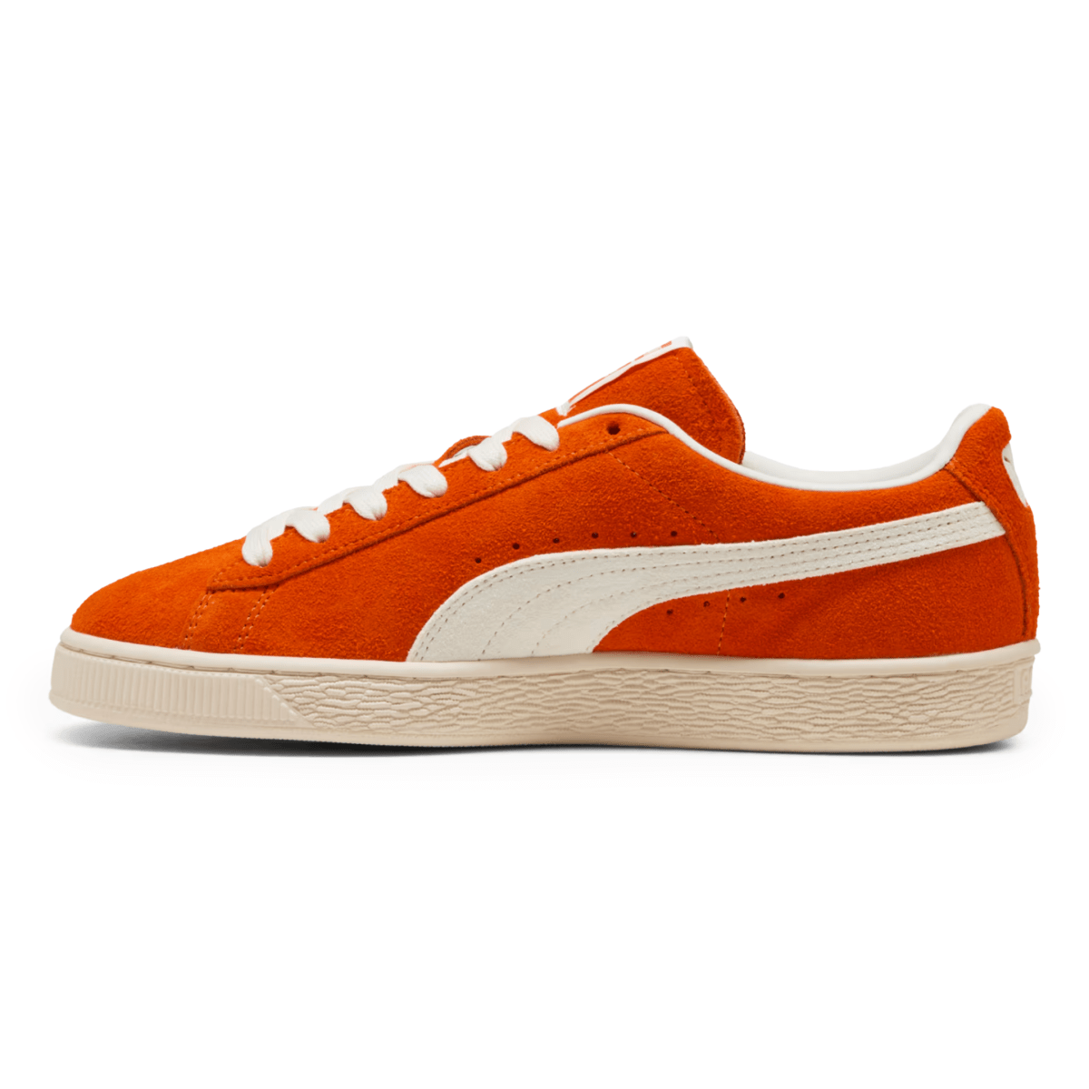 Puma Men's Charles F. Stead IV Suede Orange Glo/PUMA White - 11033146 - Tip Top Shoes of New York