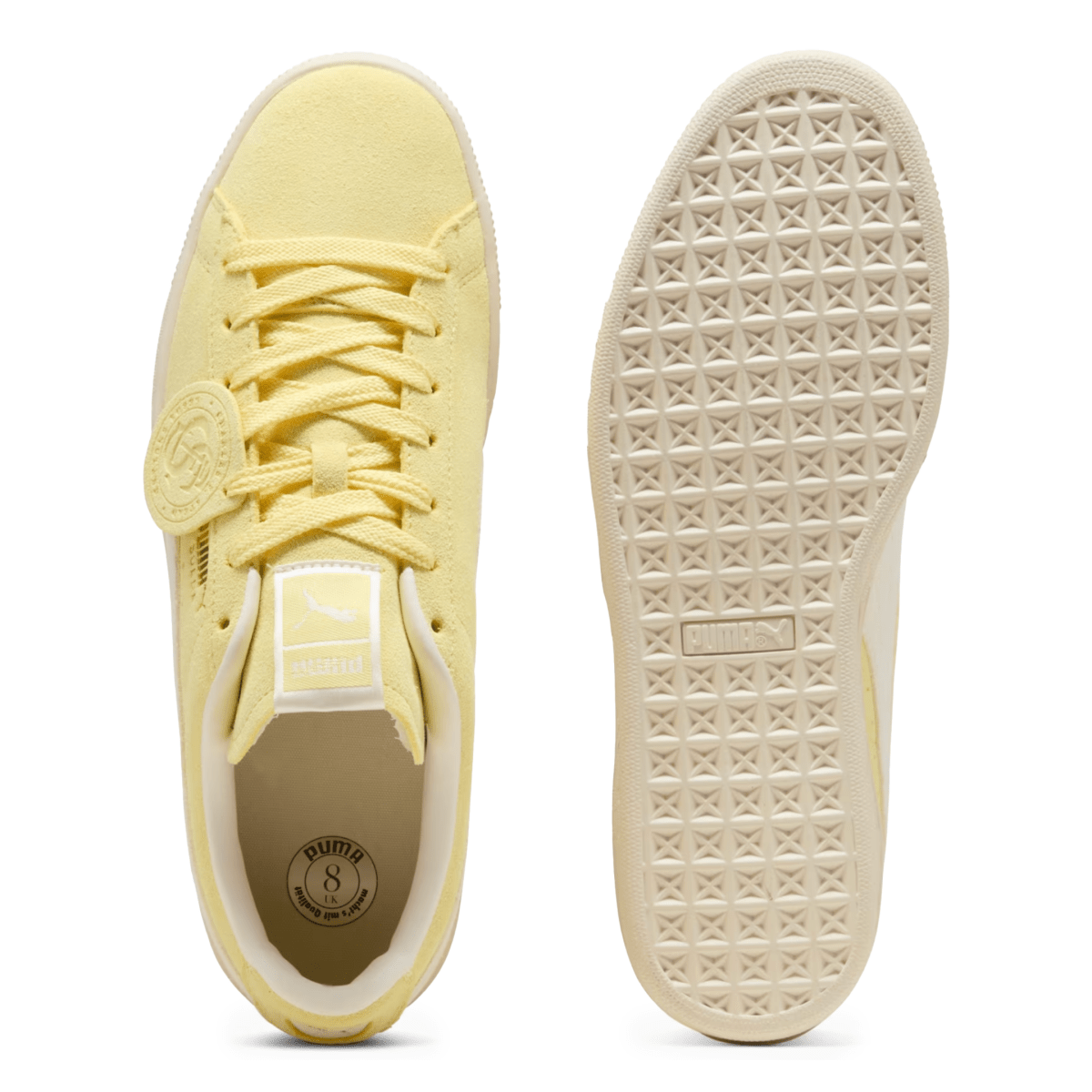 Puma Men's Charles F. Stead Suede Pineapple Ice/Frosted Ivory - 11033171 - Tip Top Shoes of New York