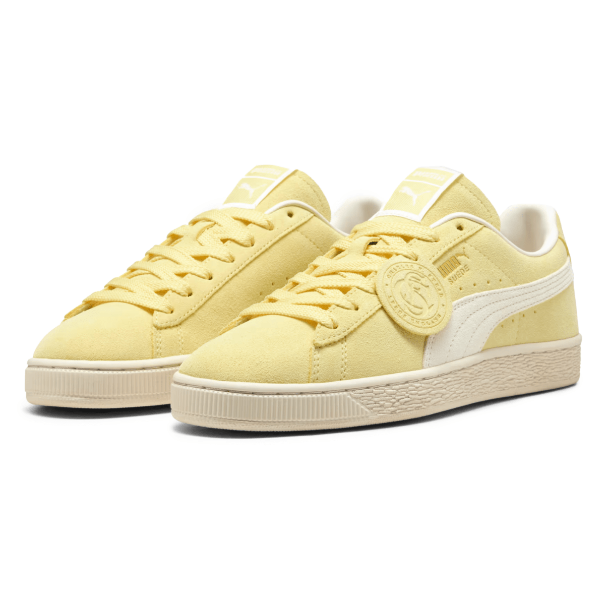 Puma Men's Charles F. Stead Suede Pineapple Ice/Frosted Ivory - 11033171 - Tip Top Shoes of New York