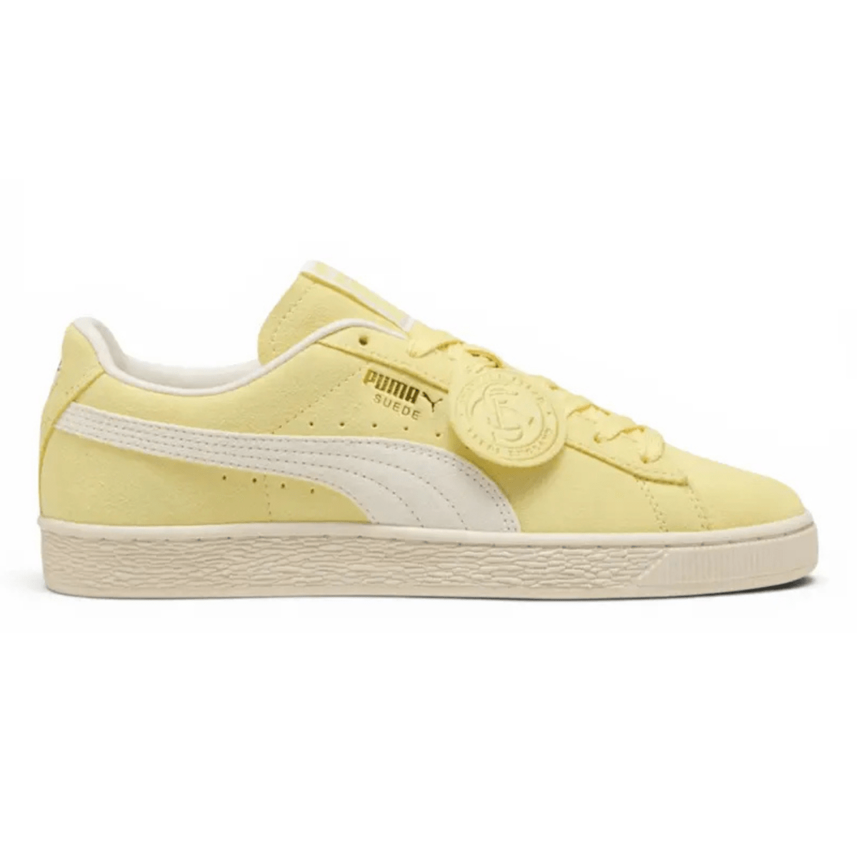 Puma Men's Charles F. Stead Suede Pineapple Ice/Frosted Ivory - 11033171 - Tip Top Shoes of New York