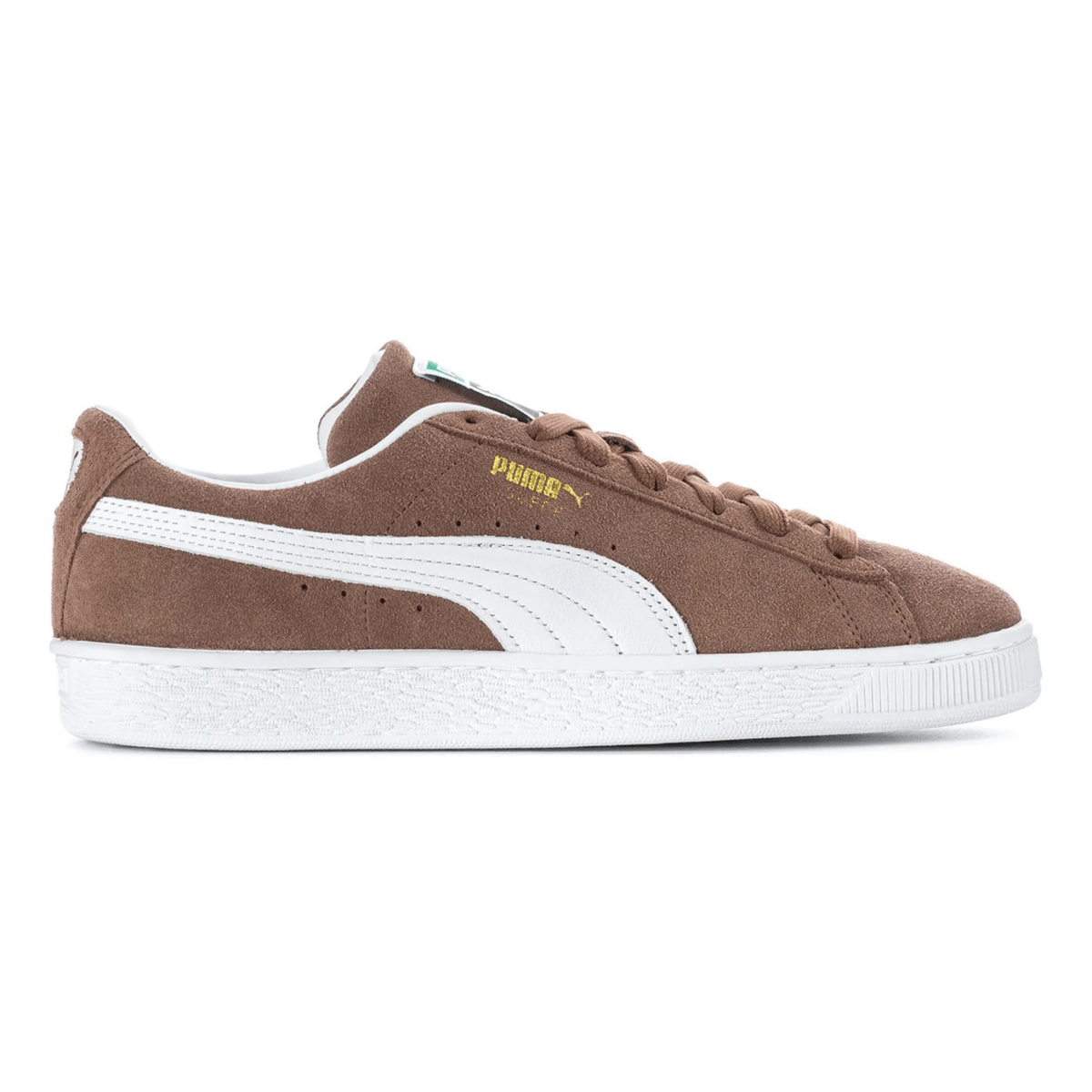 Puma Men's Suede Classic Brown/White - 11034576 - Tip Top Shoes of New York