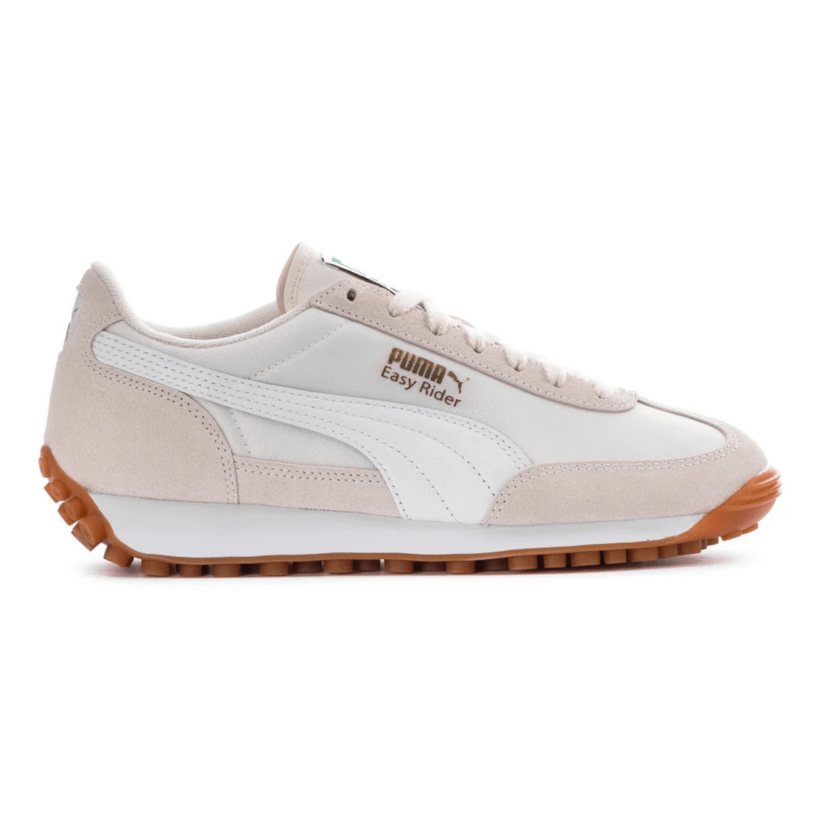 Puma Women's Easy Rider Vintage Alpine Snow/White/Gold - 11001347 - Tip Top Shoes of New York