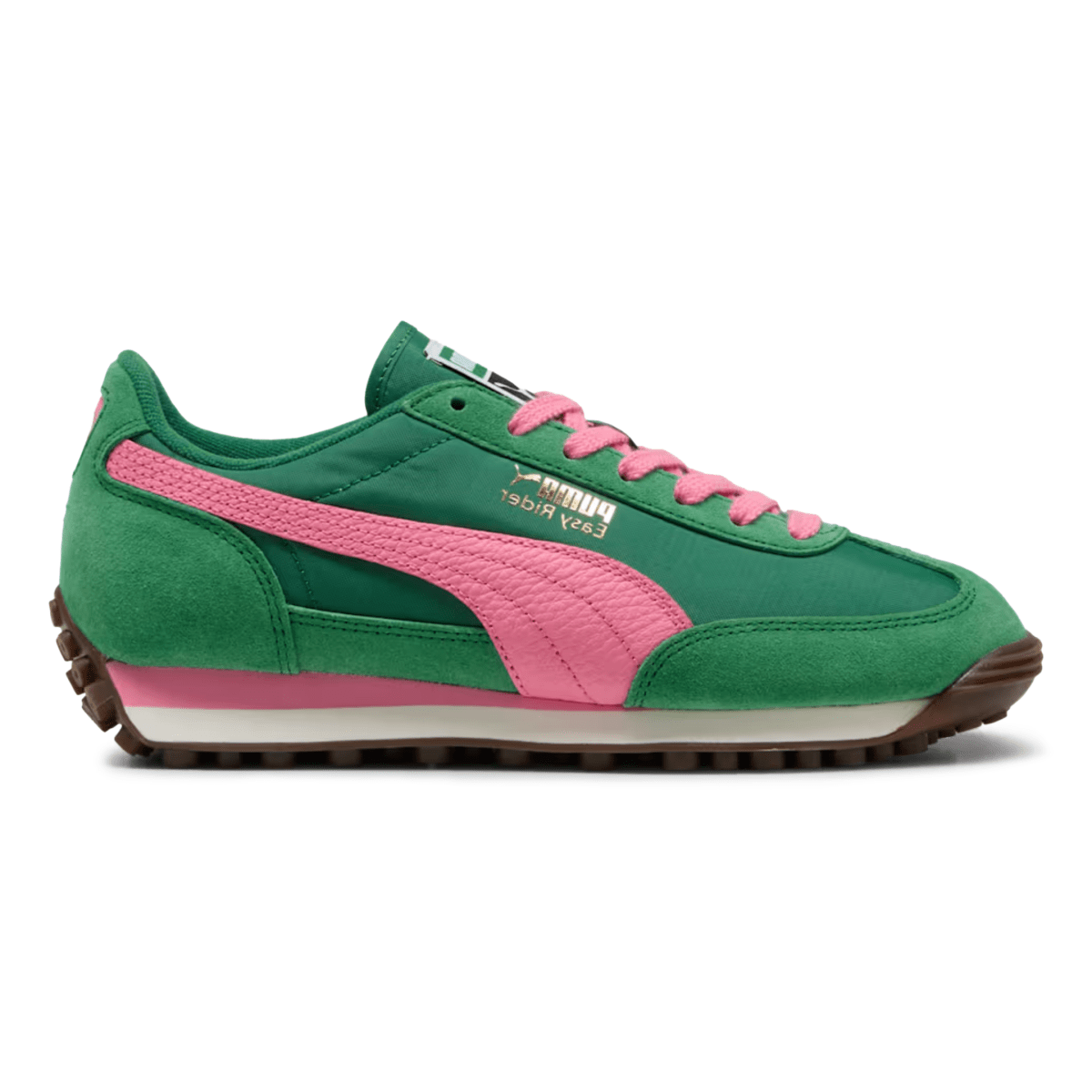 Puma Women's Easy Rider Vintage Archive Green/Poised Pink - 10065449 - Tip Top Shoes of New York