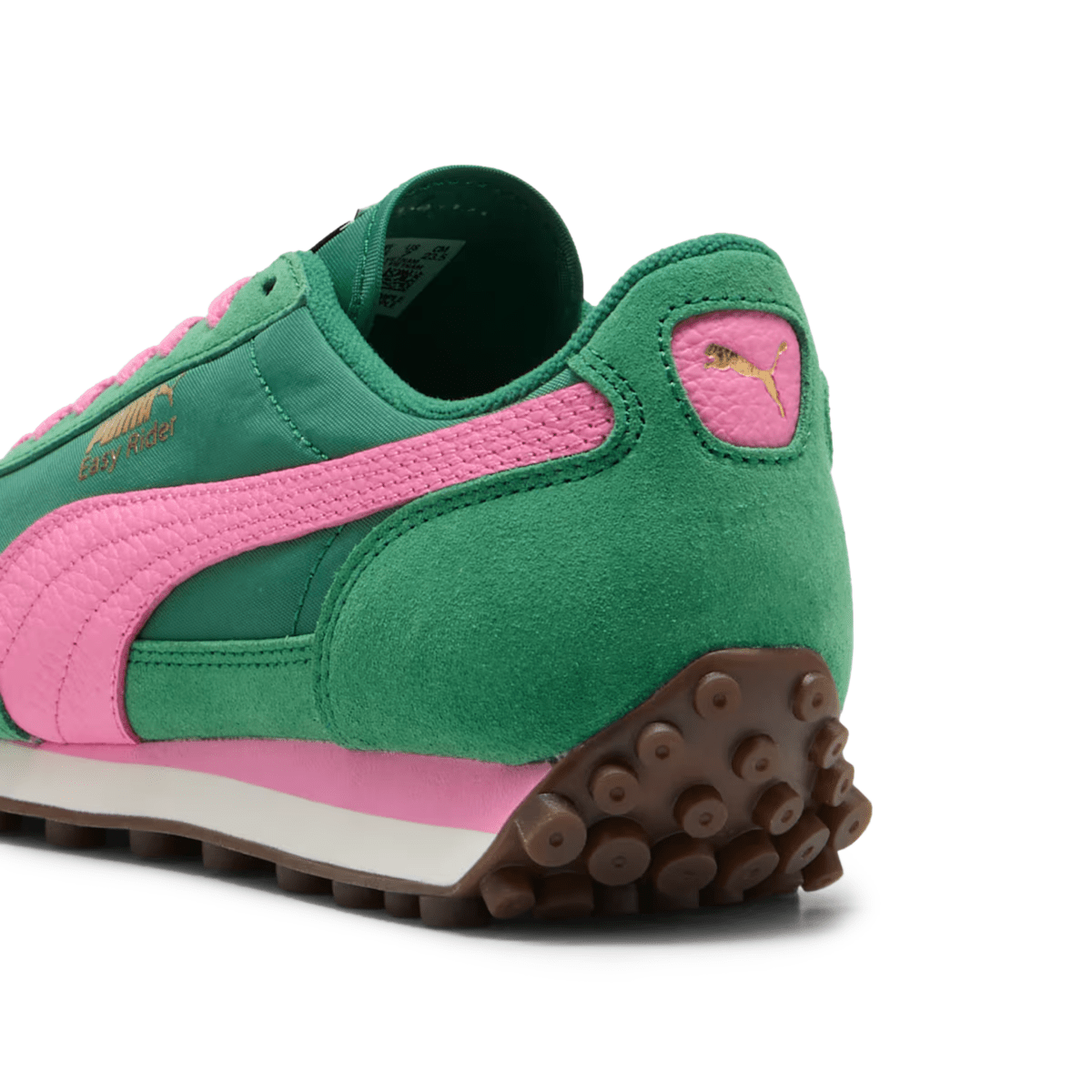 Puma Women's Easy Rider Vintage Archive Green/Poised Pink - 10065449 - Tip Top Shoes of New York