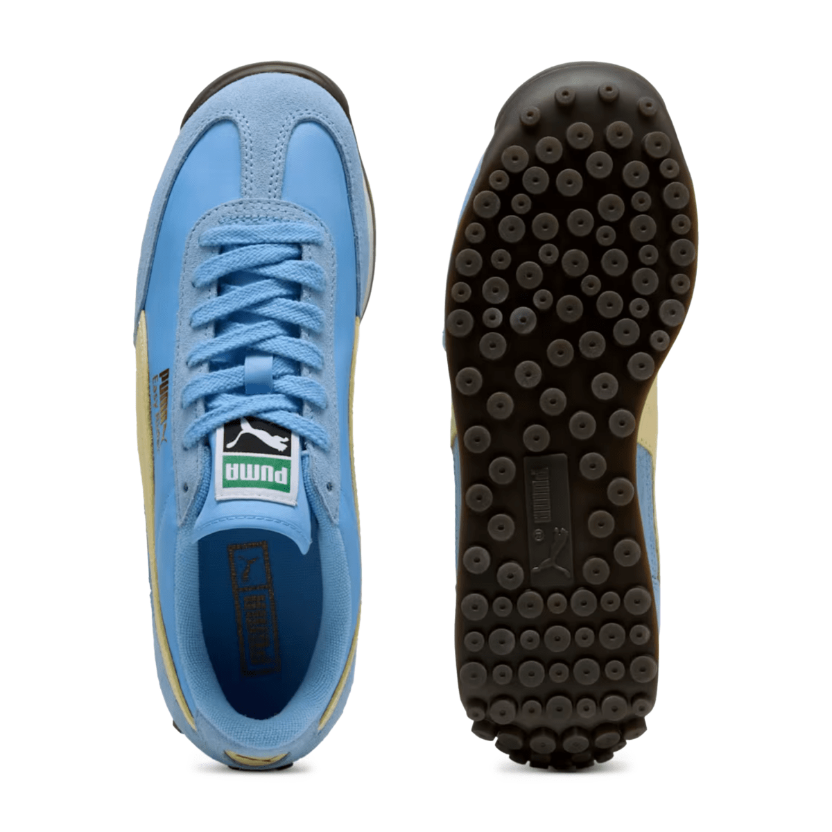 Puma Women's Easy Rider Vintage Team Light Blue/Gold Moon - 10065436 - Tip Top Shoes of New York