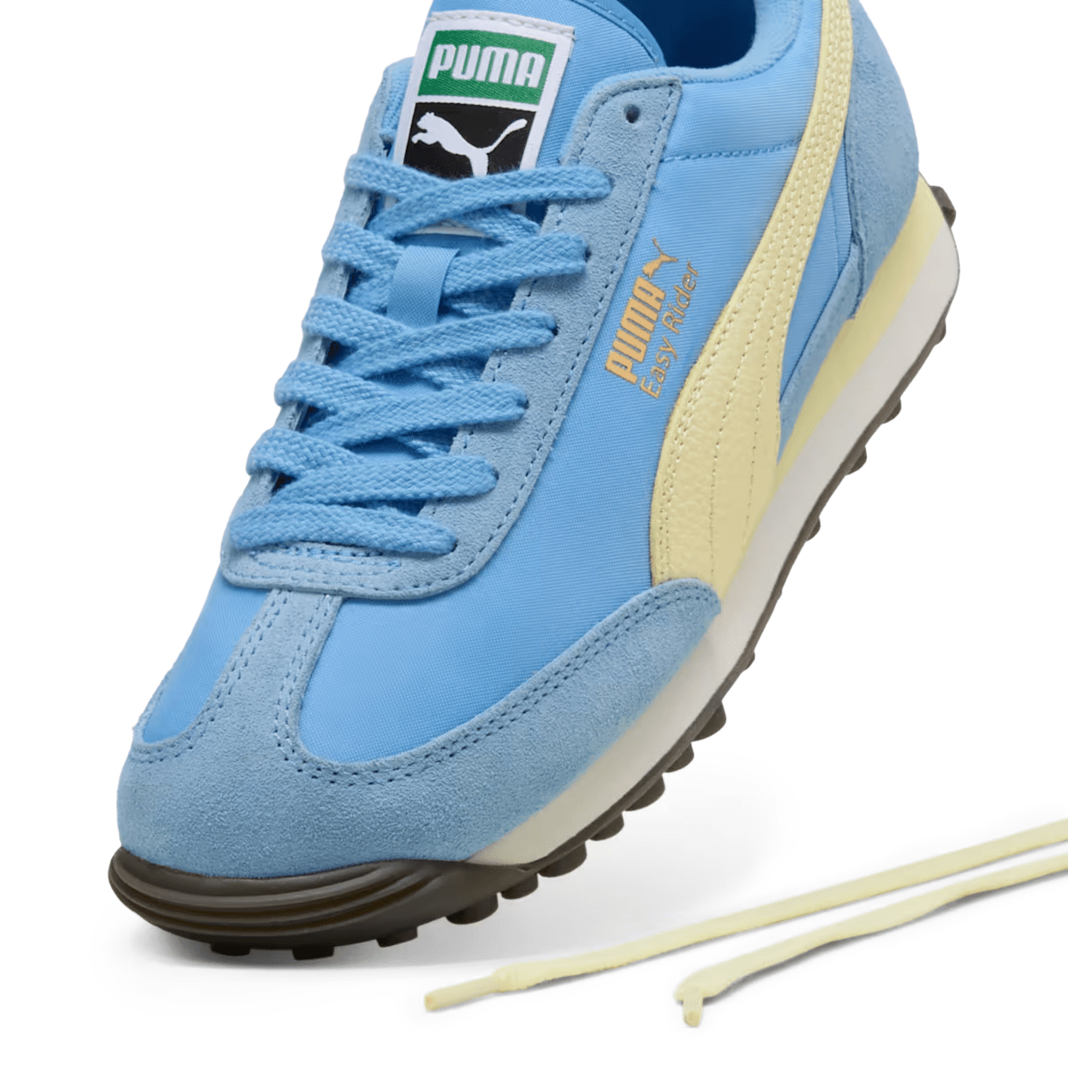Puma Women's Easy Rider Vintage Team Light Blue/Gold Moon - 10065436 - Tip Top Shoes of New York