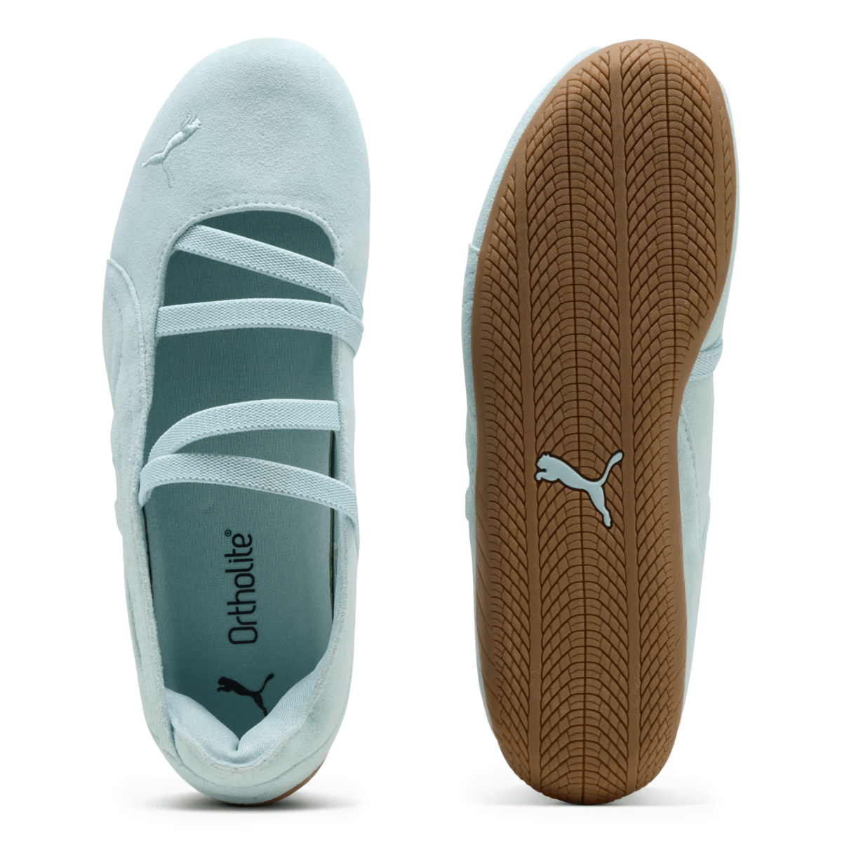 Puma Women's Speedcat Ballet Fresh Water/Gum Suede - 11017923 - Tip Top Shoes of New York