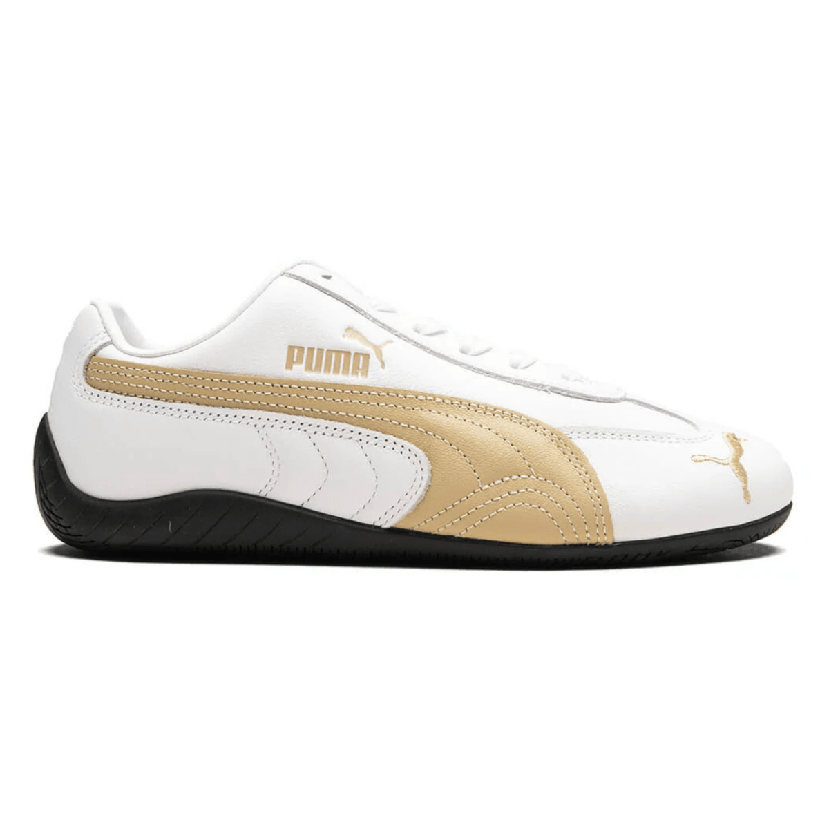 Puma Women's Speedcat Leather PUMA White/Toasted Almond - 10060865 - Tip Top Shoes of New York