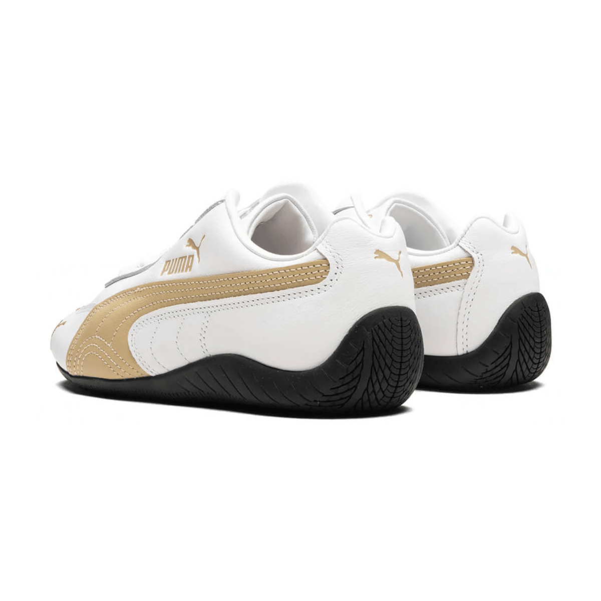 Puma Women's Speedcat Leather PUMA White/Toasted Almond - 10060865 - Tip Top Shoes of New York