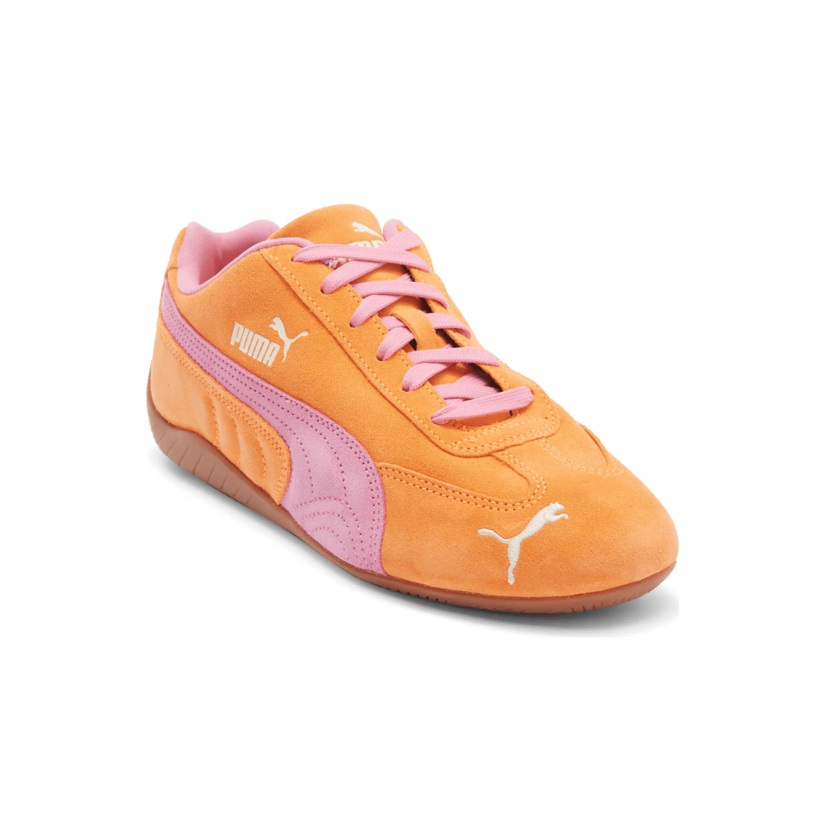 Puma Women's Speedcat OG Orange Glow/Poised Pink - 10065540 - Tip Top Shoes of New York