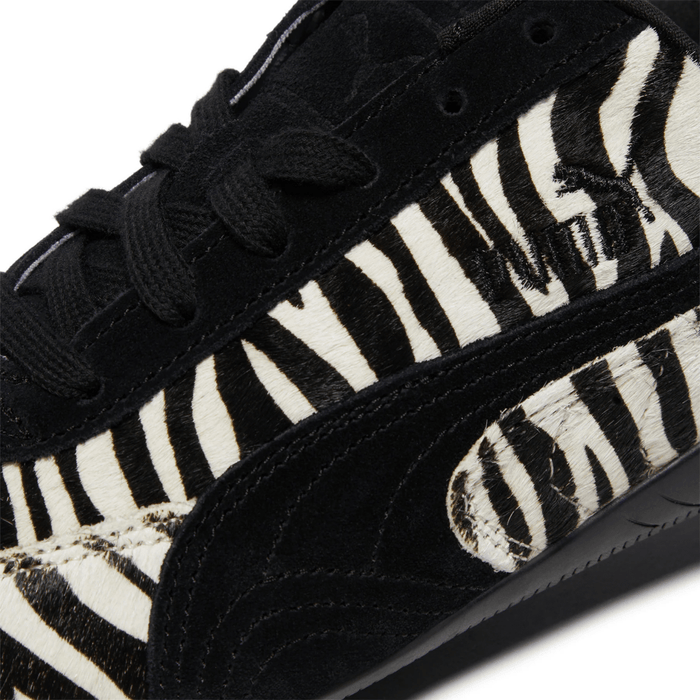 Puma Women's Speedcat Zebra Warm White/PUMA Black — Tip Top