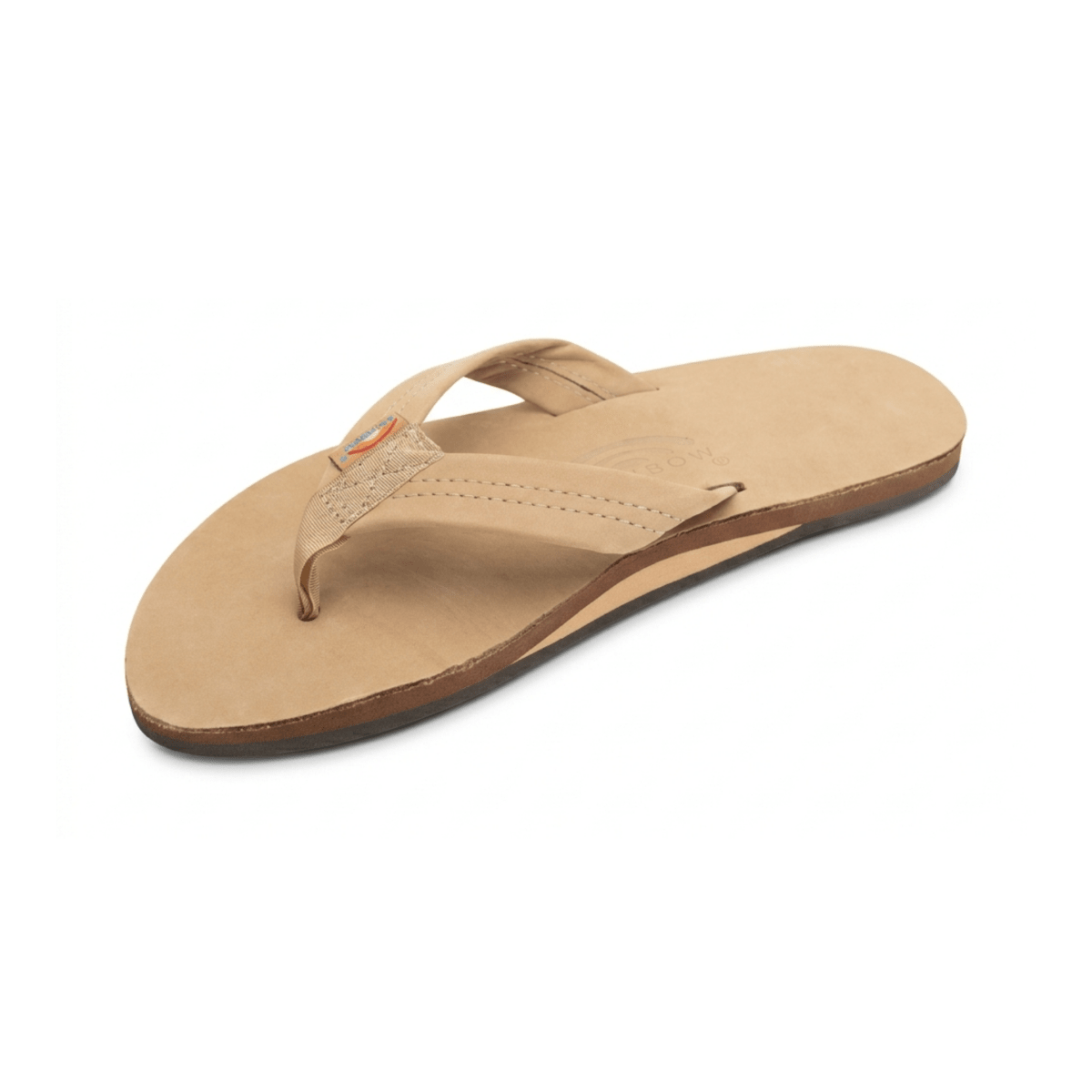 Rainbow Sandals Men's Single Layer Arch 1" Sierra Brown Premier Leather - 11017566 - Tip Top Shoes of New York