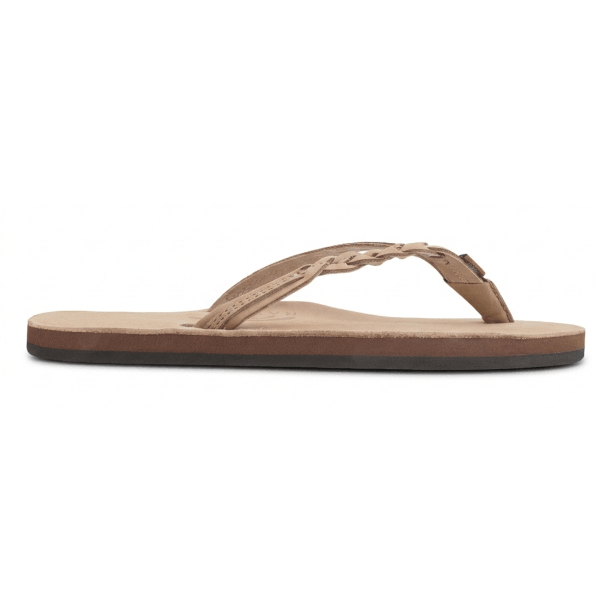 Rainbow Sandals Women's Flirty Braidy Single Layer 1/2" Braid Sierra Brown Premier Leather - 11017556 - Tip Top Shoes of New York