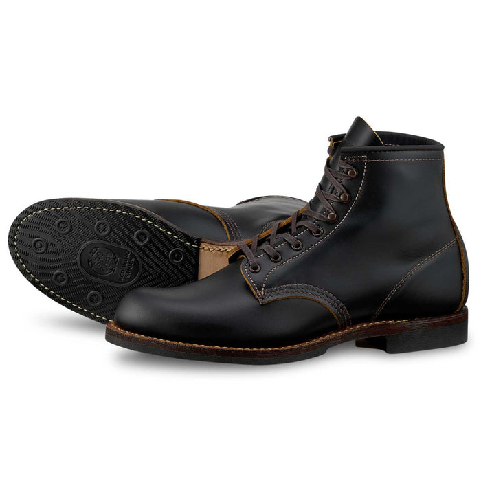 Red Wing Men's Beckman Flatbox 6" 9060 Black Klondike Leather - 5022604 - Tip Top Shoes of New York