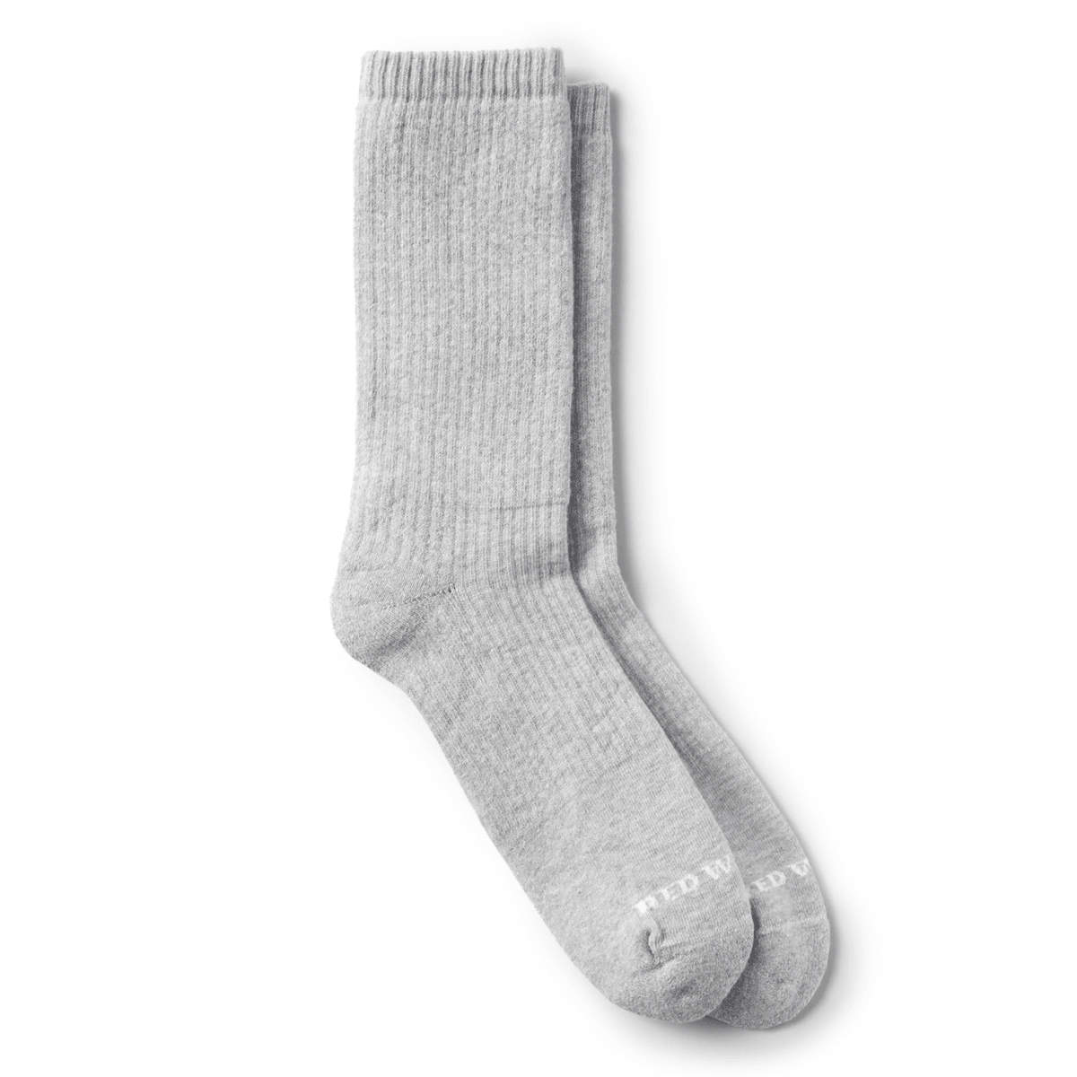 Red Wing Men's Cushion Crew Socks Grey Cotton - 5026717 - Tip Top Shoes of New York
