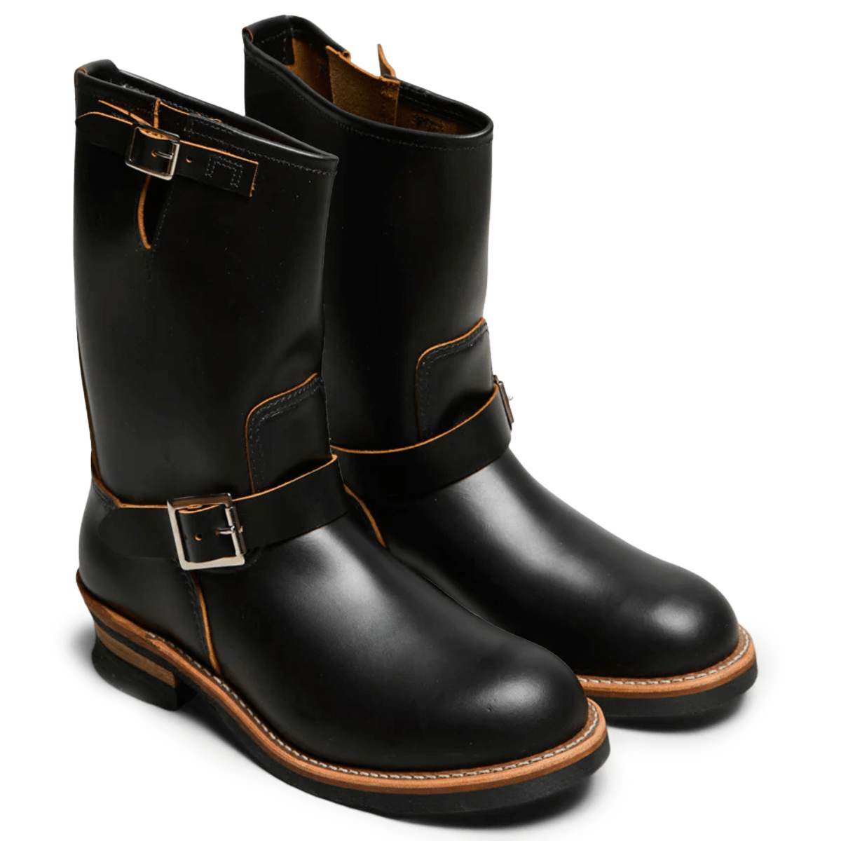 Red Wing Men's Engineer 2996 Black Klondike Leather - 11005638 - Tip Top Shoes of New York