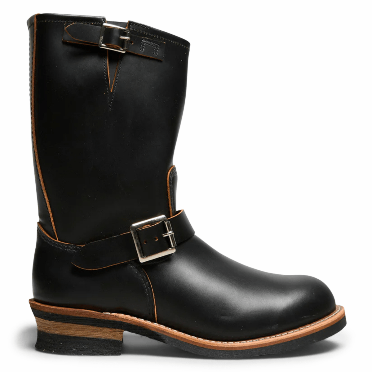 Red Wing Men's Engineer 2996 Black Klondike Leather - 11005638 - Tip Top Shoes of New York